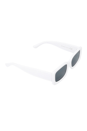 Gafas de sol brillo soleado - blanco y negro h5 