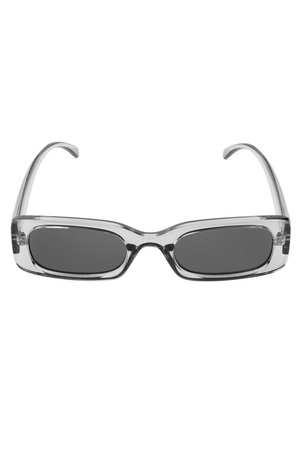 Transparente farbige Sonnenbrille – schwarz h5 Bild5
