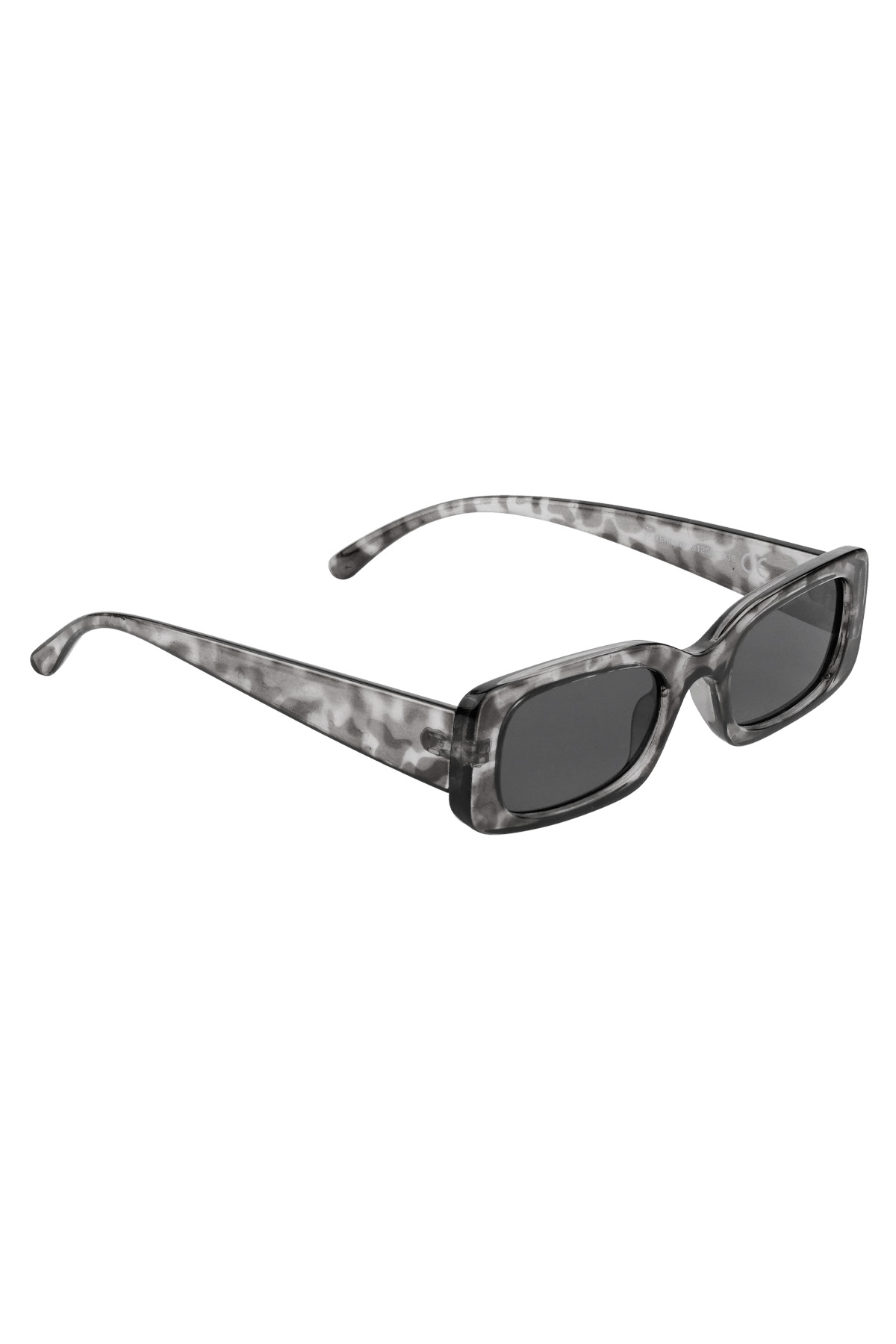 Transparente Sonnenbrille - schwarzgrau