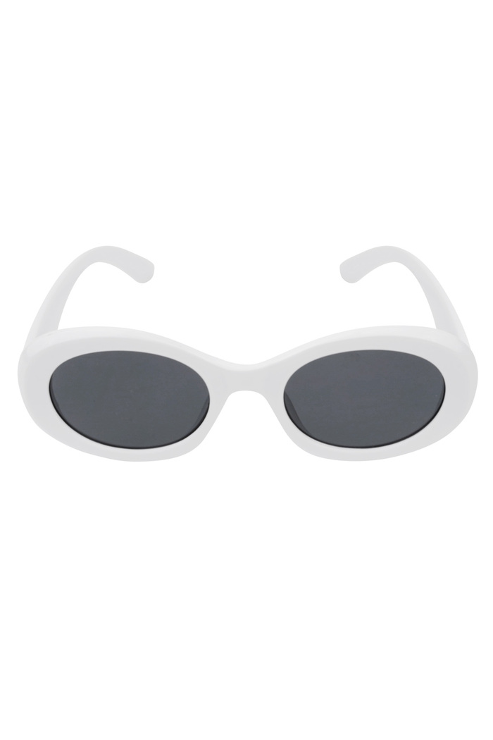Gafas de sol con un aspecto elegante: blanco. Imagen2