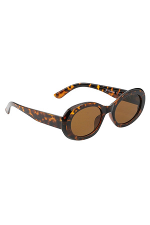 Gafas de sol con un aspecto elegante: marrón h5 