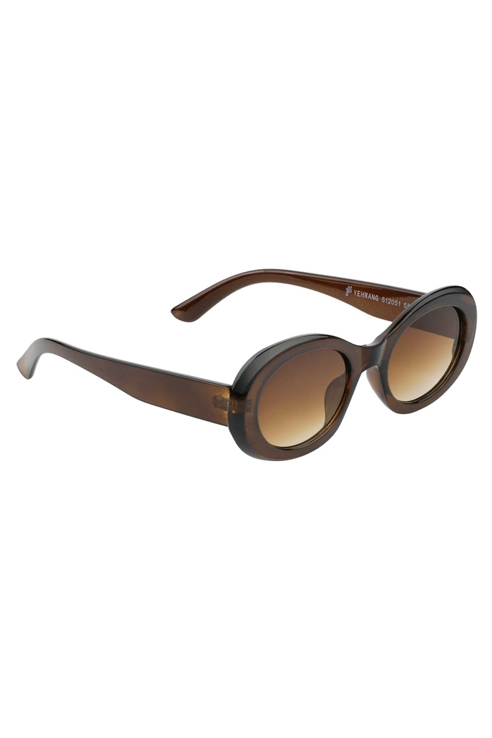 Sunglasses classy look a like - dark brown 