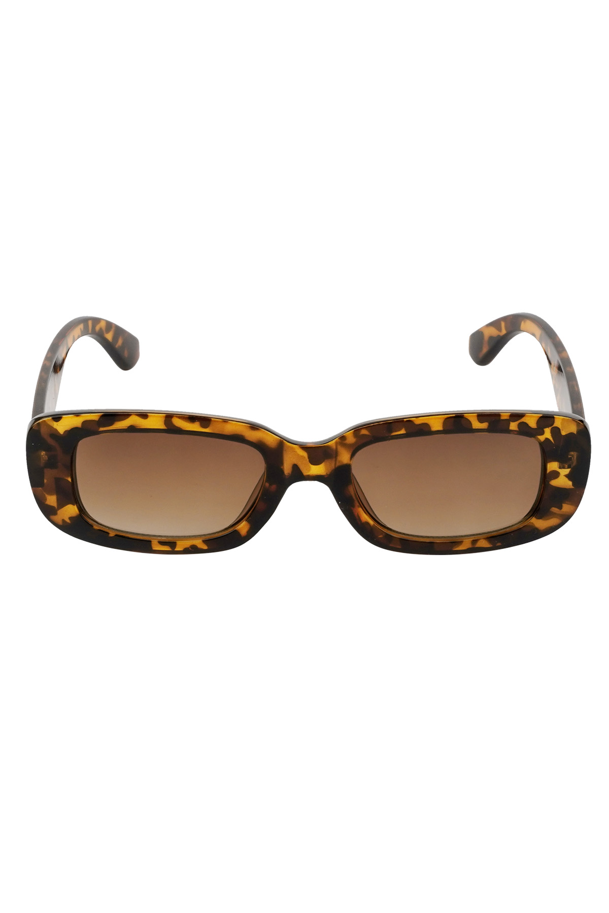 Simple retro sunglasses - brown h5 Picture5