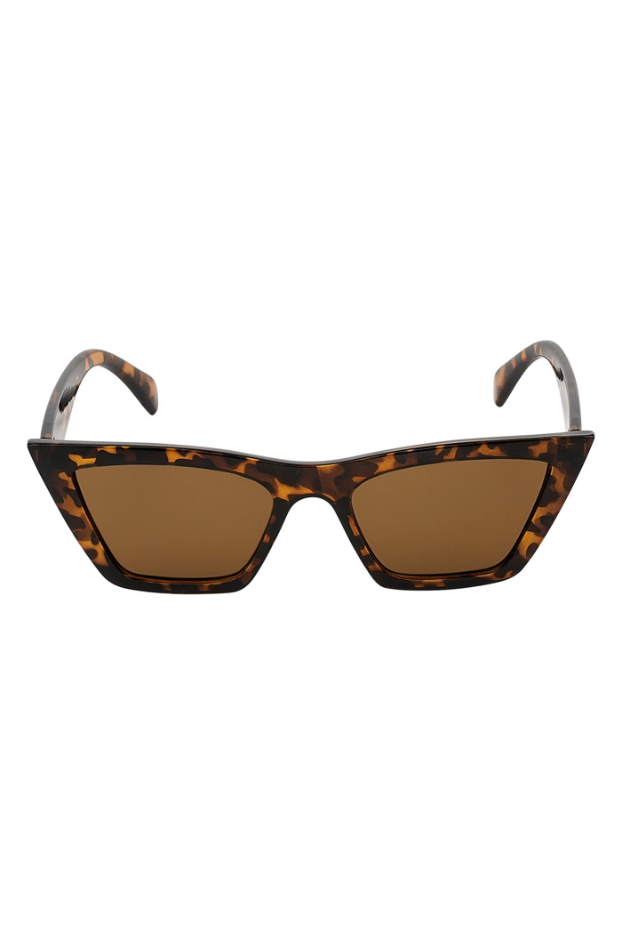 Temel güneş gözlüğü basit - deve rengi Resim5