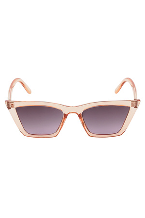 Monochrome cat eye sunglasses - purple h5 Picture5