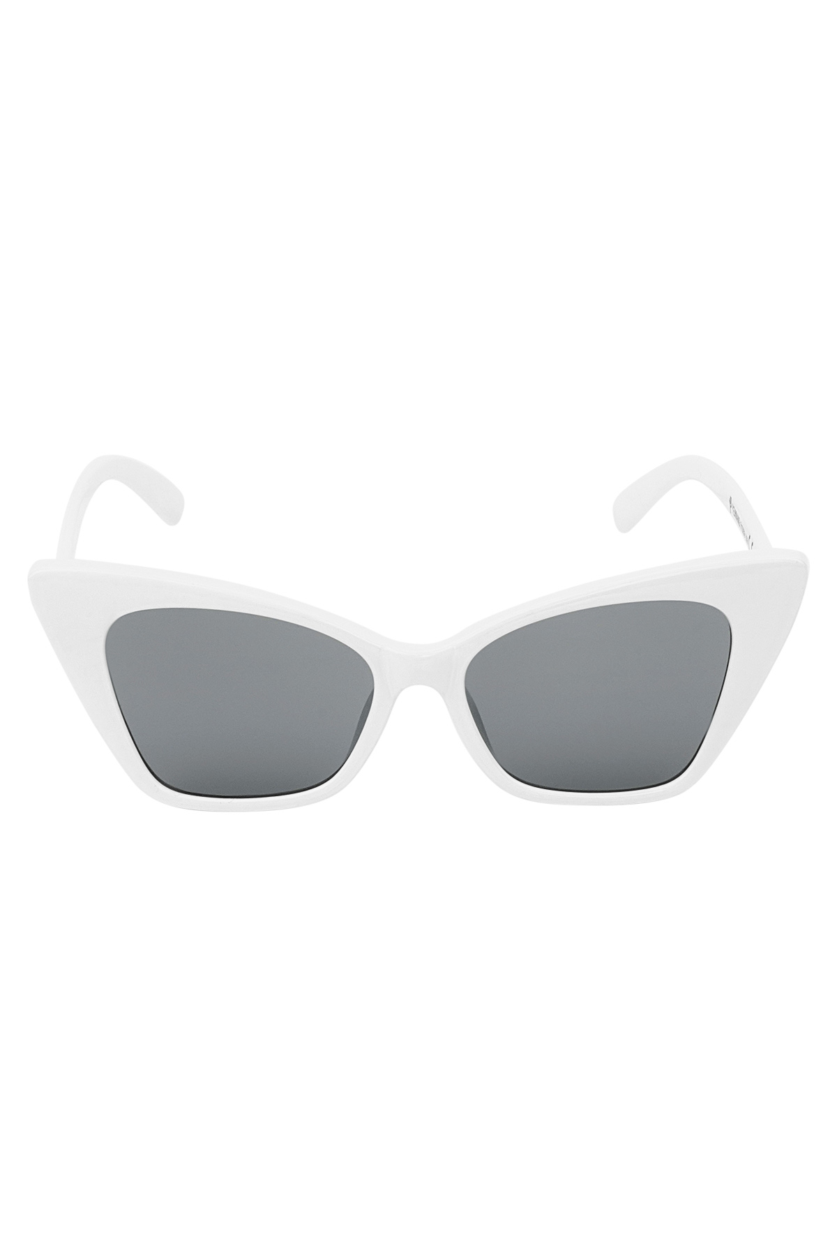 Sunglasses single color frame - white Picture7