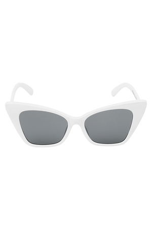 Sunglasses single color frame - white h5 Picture7