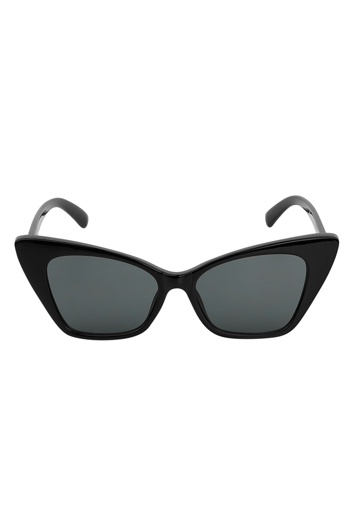 Gafas de sol montura monocromática - negro Imagen7