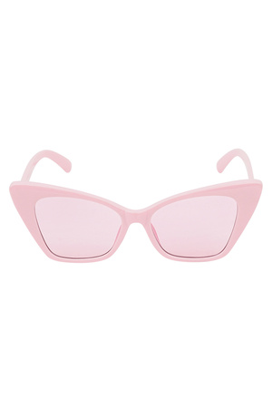 Zonnebrillen eenkleurig montuur - roze h5 Afbeelding7