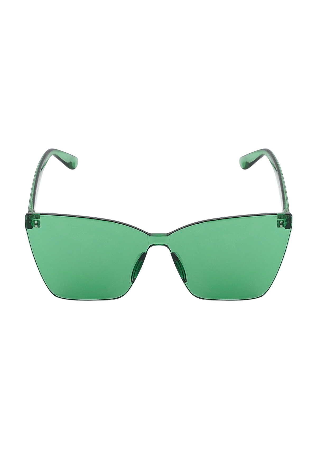 Single-color daily sunglasses - green 2