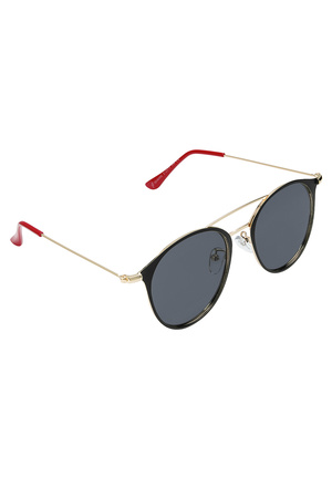 Sunglasses summer vibe - black/red  h5 