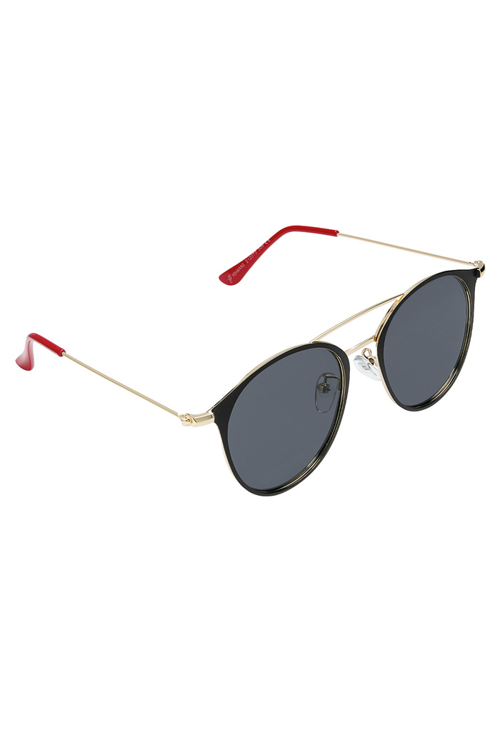 Sunglasses summer vibe - black/red  