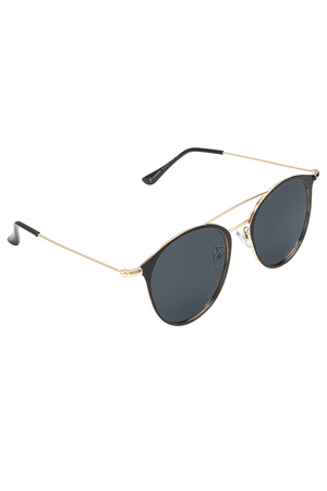 Sunglasses summer vibe - black/gold h5 