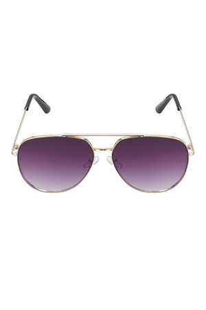 Pilot sunglasses - dark purple h5 Picture5