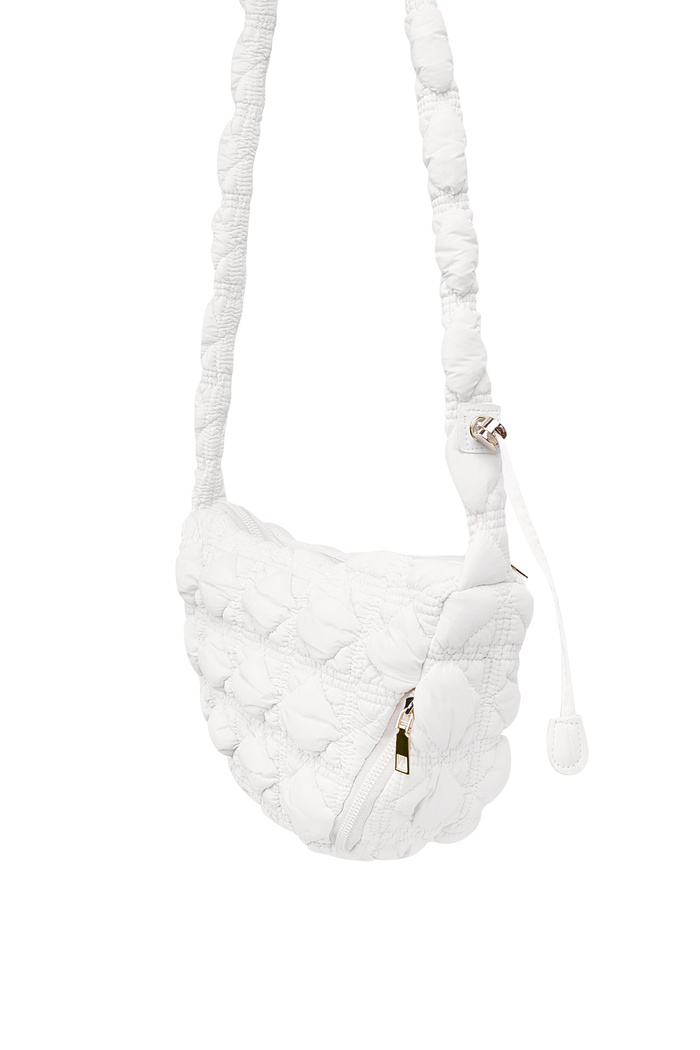 Shoulder bag cloudy life - white Picture7