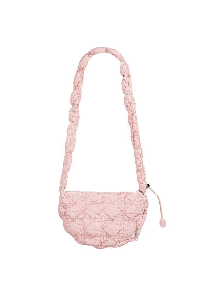 Puffer bag long - pink 