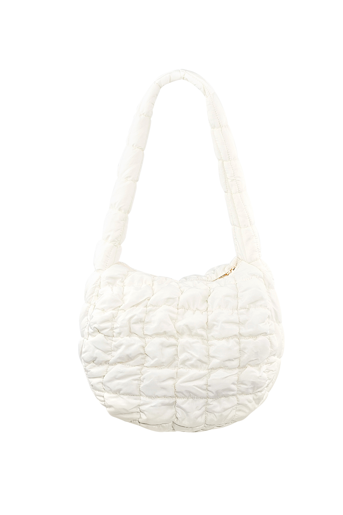 puffer bag medium - white