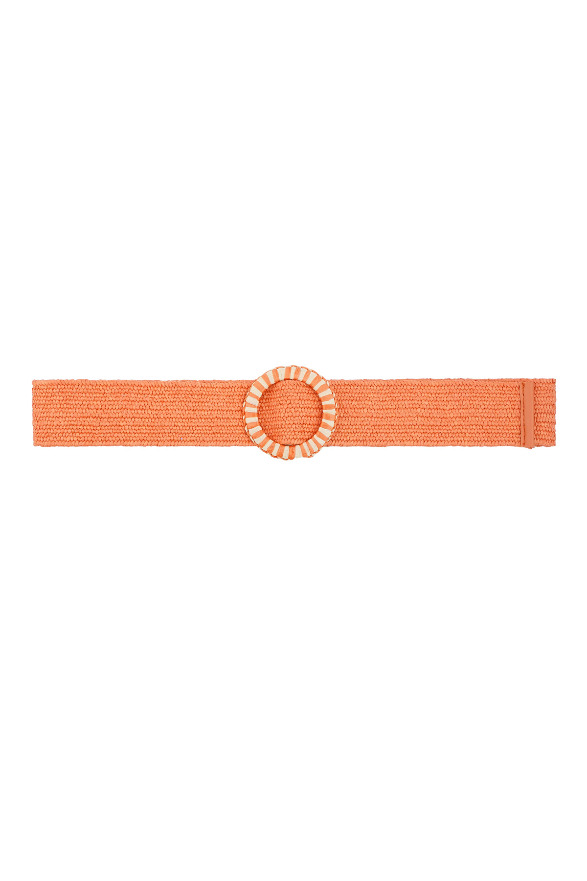 Colorful belt with print - orange  2