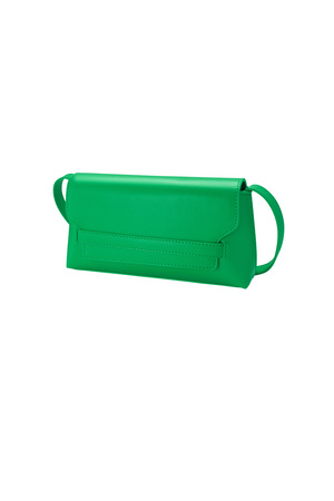 Klasik şık çanta - yeşil h5 