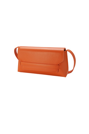 Klasik şık çanta - turuncu  h5 