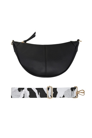 Pouch bag with summer strap - black h5 Picture6