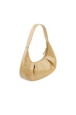 Bag with pleats - camel  h5 Picture7