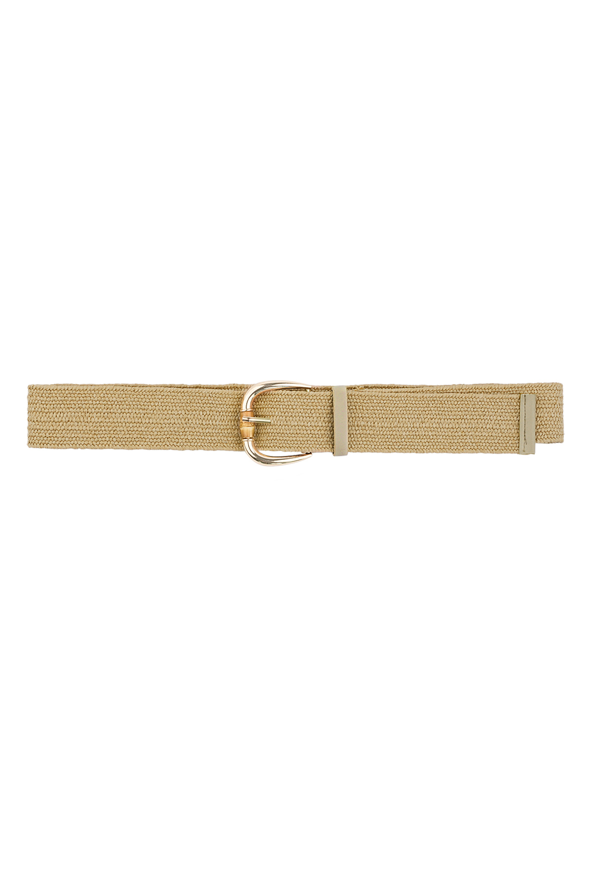 Klassieke riem - beige  h5 