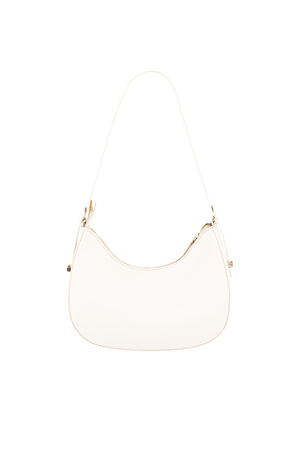 Colorful crescent moon bag - off-white h5 