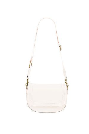 Parlak parlak çanta - kirli beyaz h5 