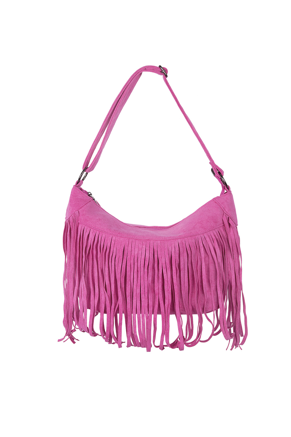 Retro bag - fuchsia  2