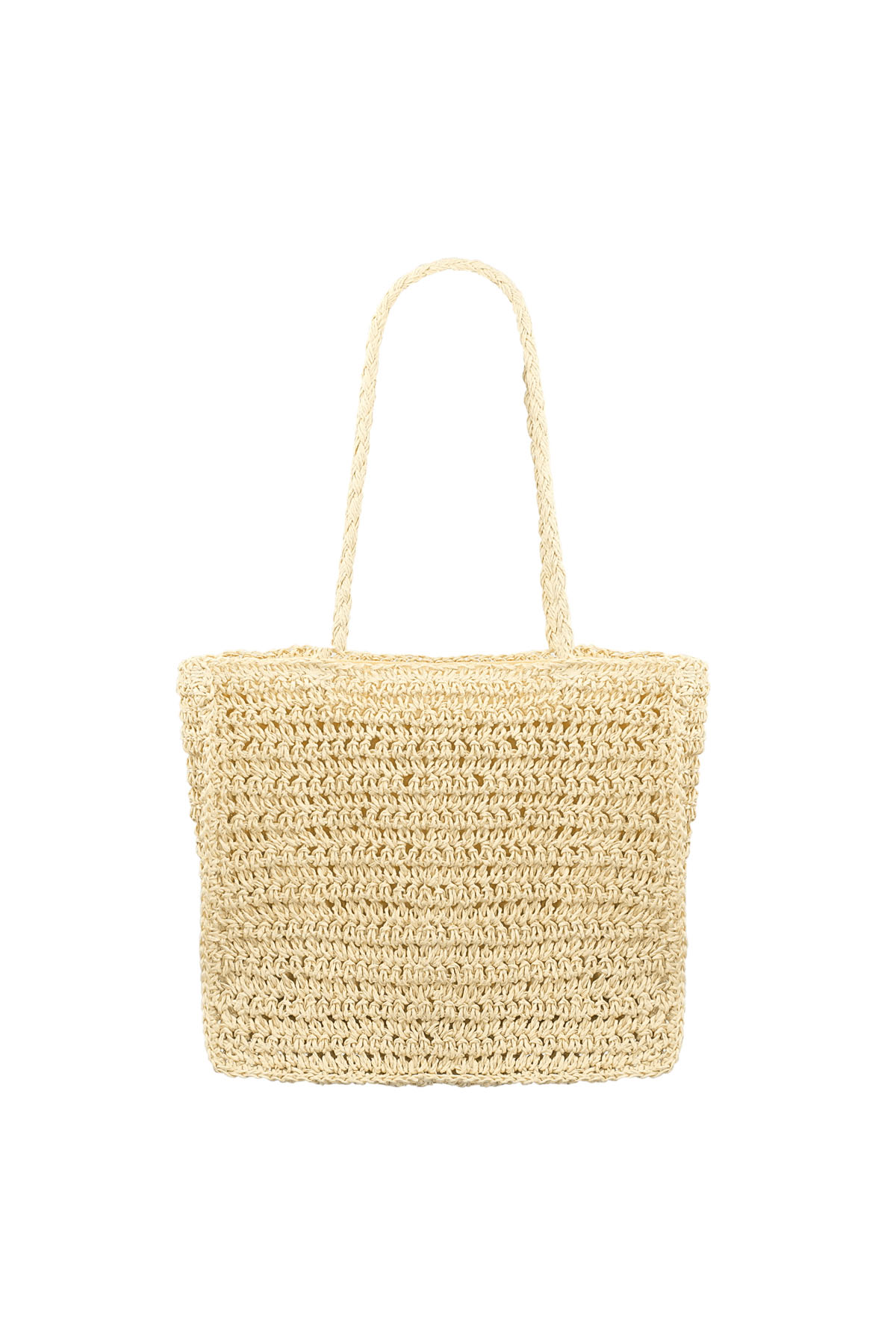 Borsa da spiaggia Flower Future - bianco sporco Immagine4