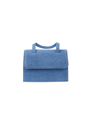 Mini sac en jean - bleu h5 Image7