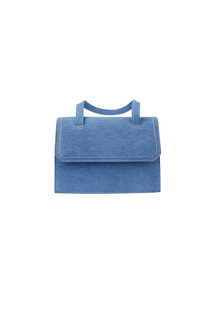 Mini sac en jean - bleu Image7