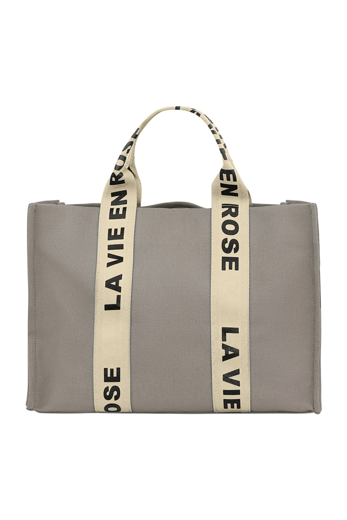 Shopper La vie en rose - terracotta h5 