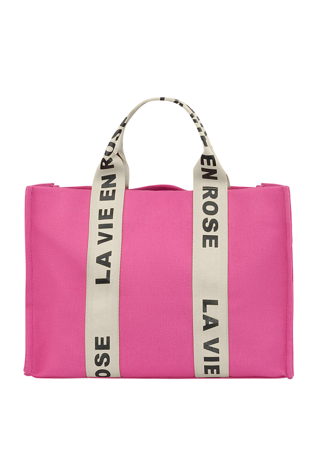 La vie en rose shopper - fuchsia 2