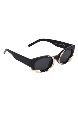Schlangen-Sonnenbrille – schwarz h5 