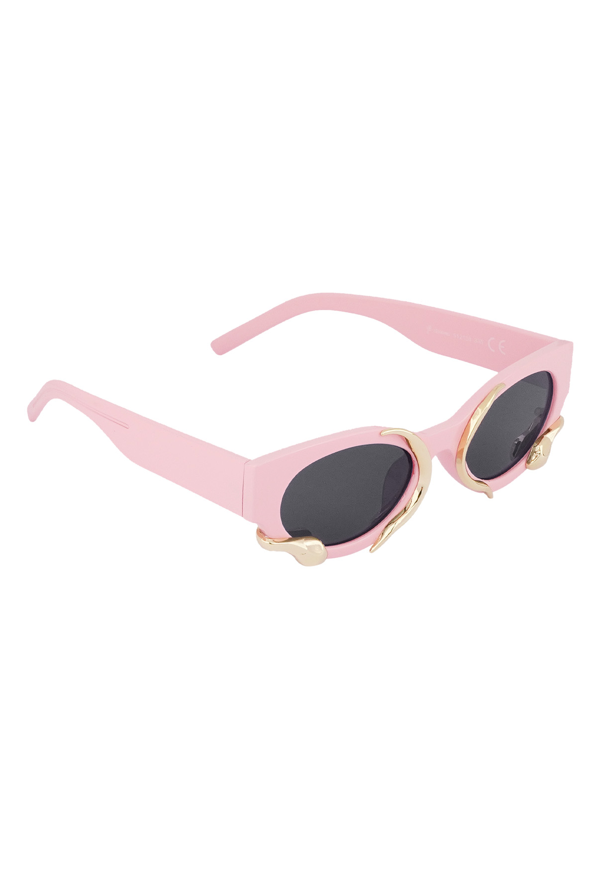 Snake sunglasses - black/pink  2