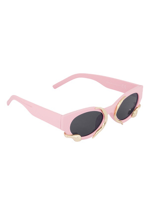 Snake sunglasses - black/pink  h5 