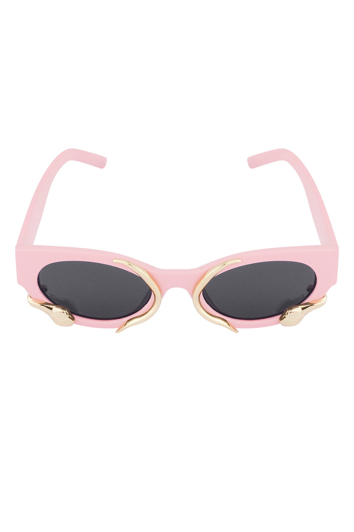 Snake sunglasses - black/pink  Picture5