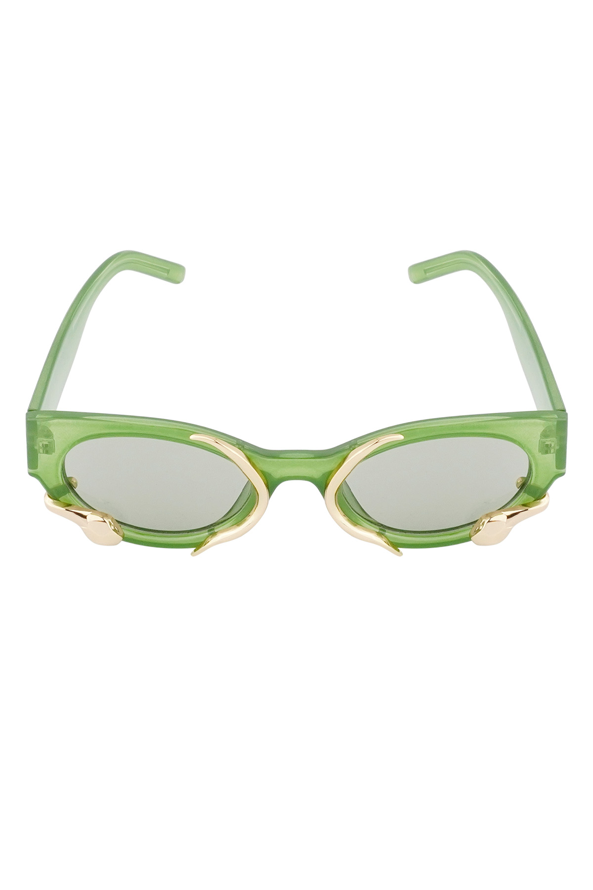Yılan güneş gözlüğü - yeşil  h5 Resim5