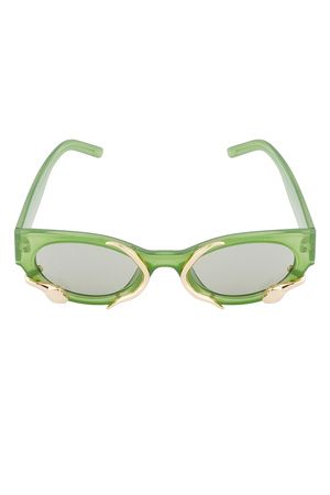 Schlangen-Sonnenbrille – grün  h5 Bild5