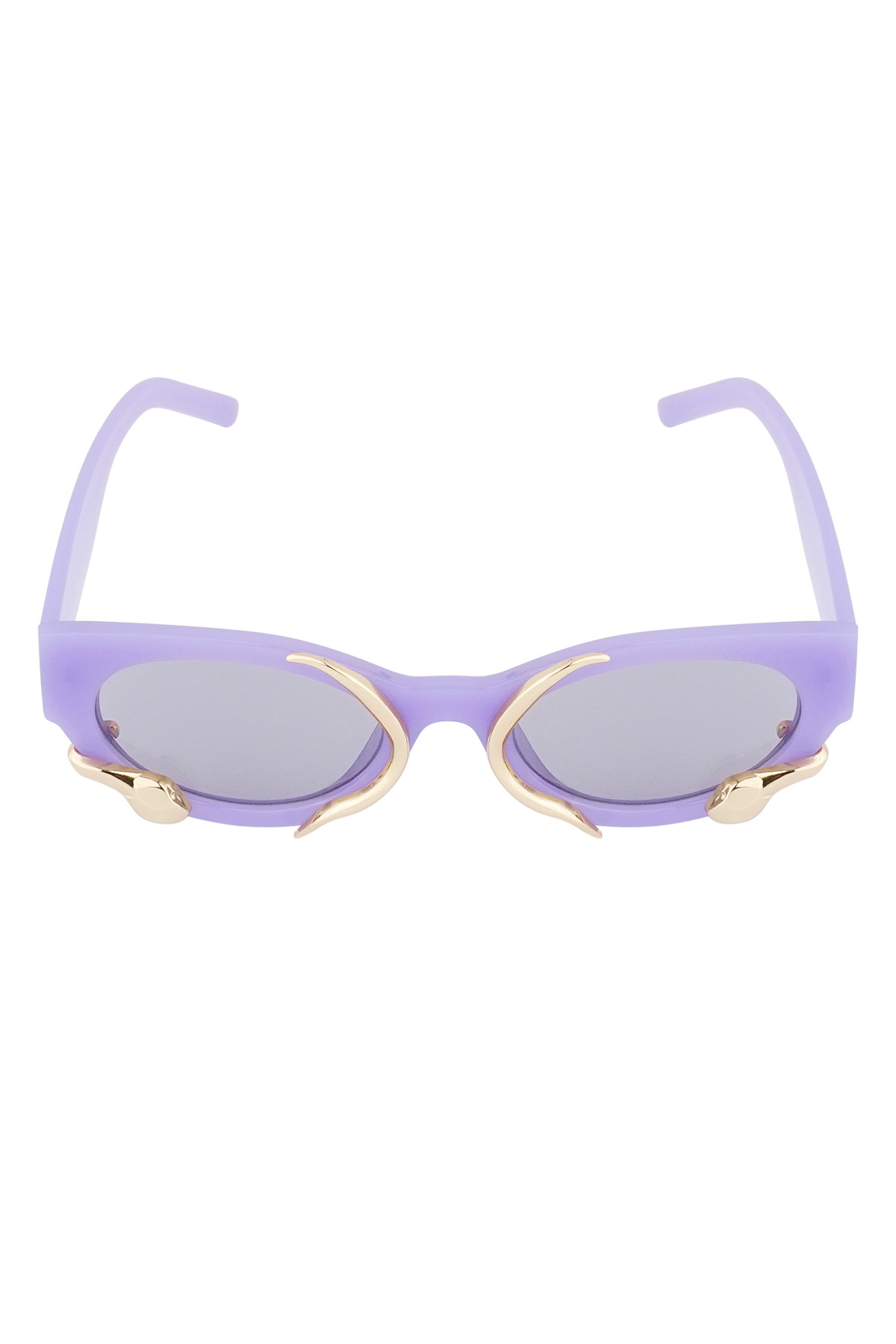 Gafas de sol con forma de serpiente - violeta h5 Imagen5