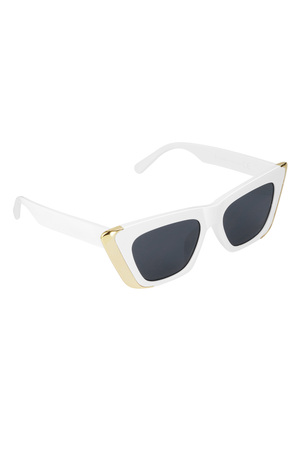 Sonnenbrille sun savvy - schwarz und weiß h5 