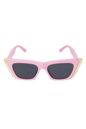 Sunglasses sun savvy - pink gold h5 Picture4