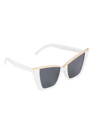 Gafas de sol elegantes - blanco  h5 