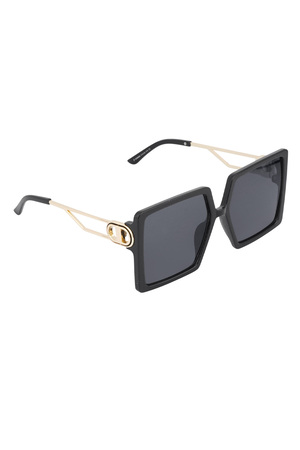 Summer statement sunglasses - black  h5 
