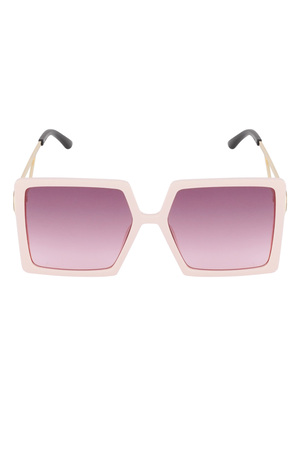 Sommerliche Statement-Sonnenbrille – Pink  h5 Bild4