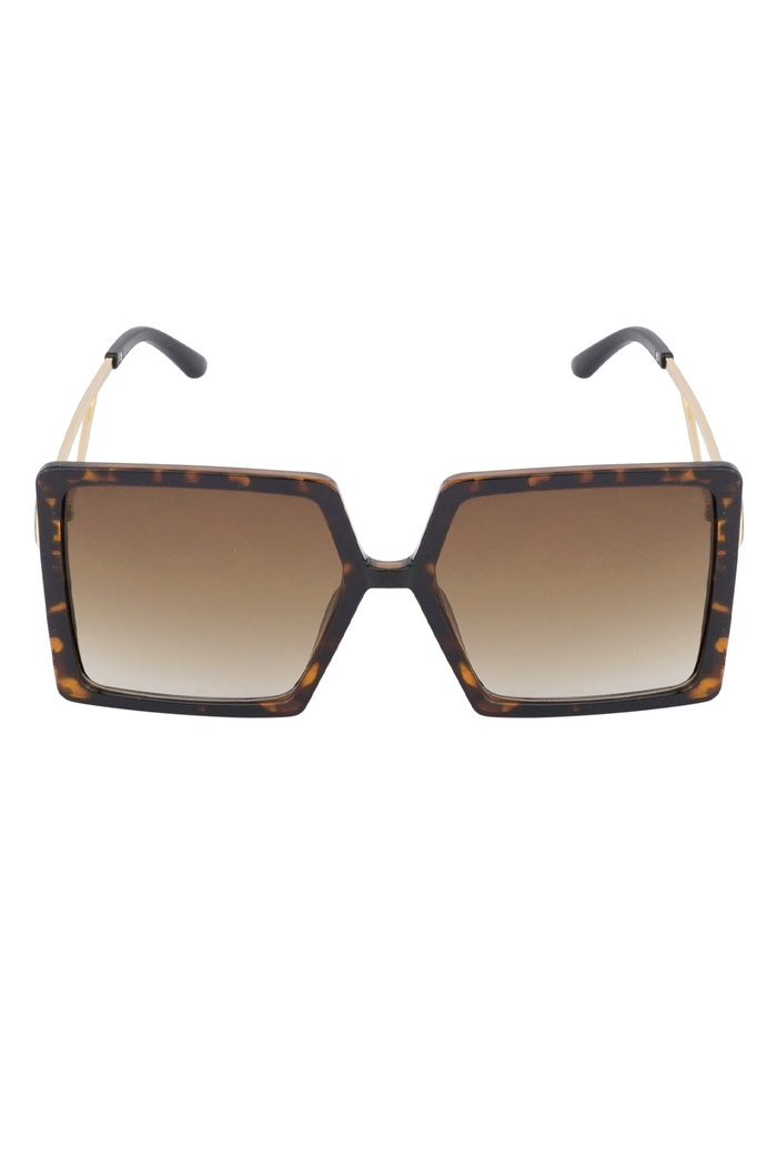 Summer statement sunglasses - brown  Picture4