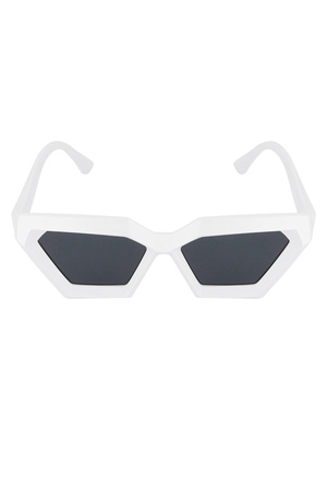 Gafas de sol angulares - blanco h5 Imagen5
