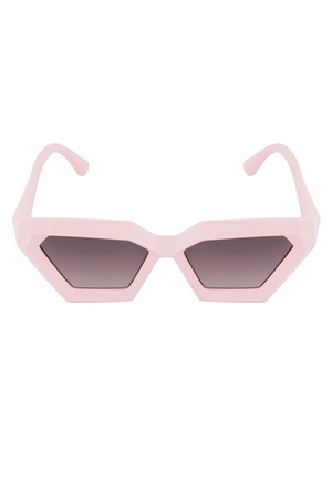 Gafas de sol angulares - rosa pálido  h5 Imagen5